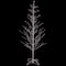 6ft. Pre-Lit White Birch Twig Artificial Tree, Pure White LED Lights